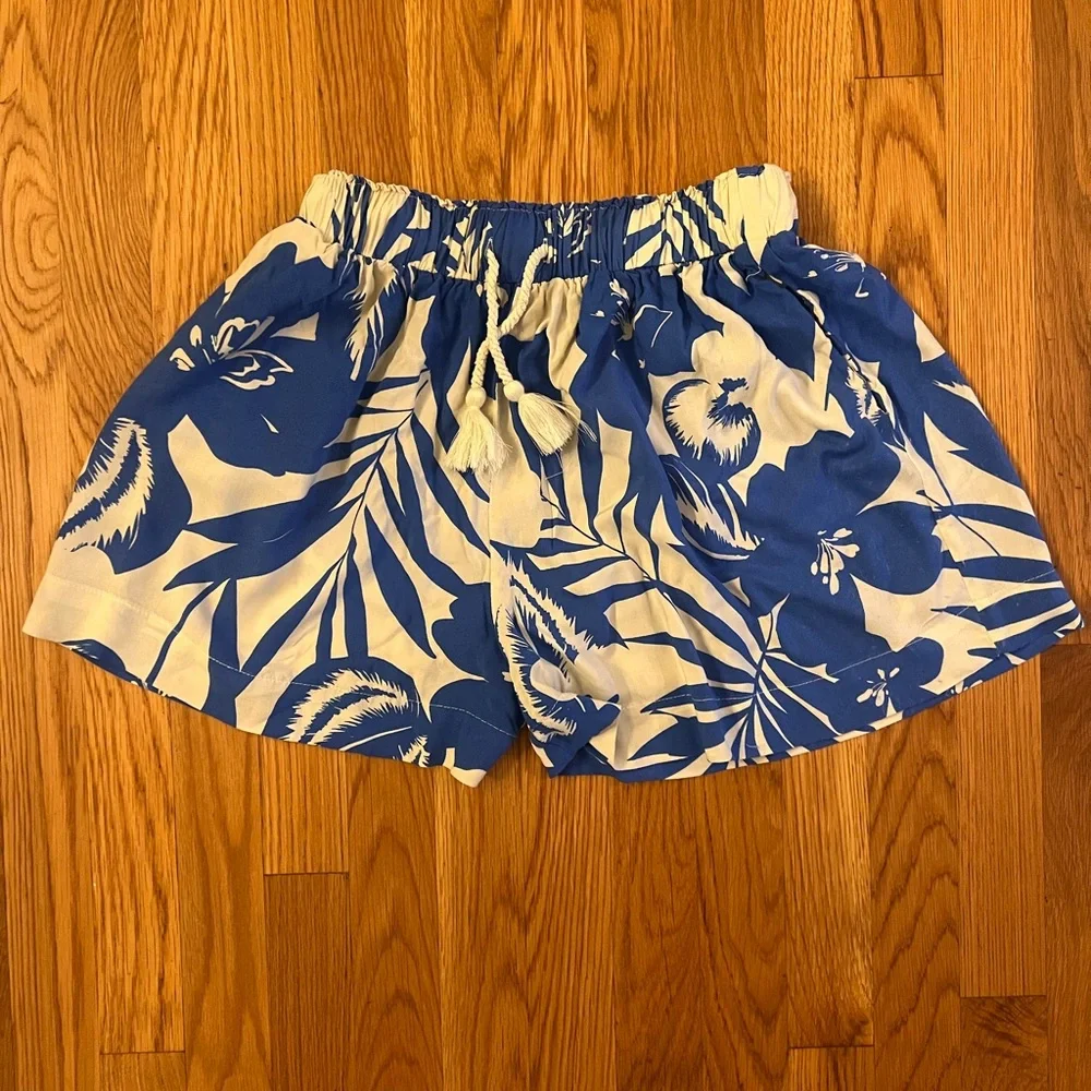 Women’s Floral Palm Matching Lounge Set Size Large / Small - Picture 3 of 8